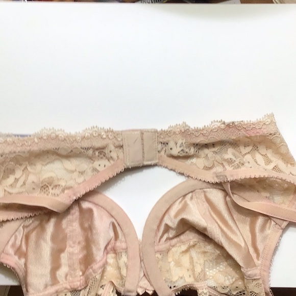 34B dusty pink Lacey maiden form underwire bra - Picture 5 of 5